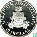 Australië 10 dollars 1986 (PROOF) "150th anniversary State of South Australia" - Afbeelding 1
