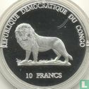 Congo-Kinshasa 10 francs 2000 (PROOF) "Diogo Cao 1482" - Image 2