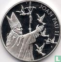 Andorra 10 diners 2004 (PROOF) "Pope John Paul II with doves" - Image 2