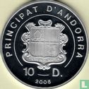 Andorra 10 diners 2005 (PROOF) "Habemus papam" - Afbeelding 1