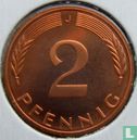 Allemagne 2 pfennig 1974 (J) - Image 2