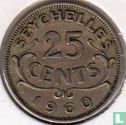 Seychellen 25 Cent 1960 - Bild 1
