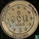 Belgique 5 ecu 1988 (BE) "30th anniversary Treaty of Rome" - Image 1