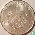 Kuba 5 Peso 1986 "Football World Cup in Mexico" - Bild 2