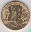Netherlands Antilles 5 gulden 2013 "150th anniversary Abolition of slavery and liberation in the Dutch West Indies" - Image 2