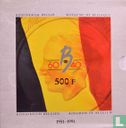Belgium combination set 1991 (PROOF) "40 years Reign of King Baudouin" - Image 1