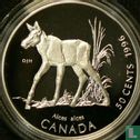 Canada 50 cents 1996 (PROOF) "Moose calf" - Image 1