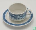 Tea cup and saucer - Sonja 307 - Decor Windsor - Mosa - Image 3