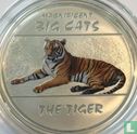 Congo-Kinshasa 30 francs 2011 (PROOF) "Magnificent big cats - Tiger" - Afbeelding 2
