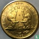 San Marino 5 euro 2019 "Gemini" - Afbeelding 1