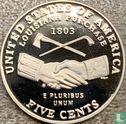 États-Unis 5 cent 2004 (BE) "Bicentenary of Louisiana purchase" - Image 2