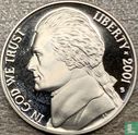 Verenigde Staten 5 cents 2001 (PROOF) - Afbeelding 1
