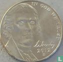 États-Unis 5 cents 2012 (D) - Image 1
