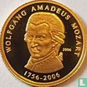 Togo 1500 francs 2006 (PROOF) "250th anniversary Birth of Wolfgang Amadeus Mozart" - Afbeelding 1