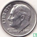 United States 1 dime 2007 (D) - Image 1
