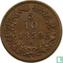 Österreich 5/10 Kreuzer 1859 (E) - Bild 1