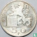 Belgium 50 francs 1954 (FRA) - Image 2