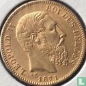 Belgique 20 francs 1871 (barbe plus longue) - Image 1