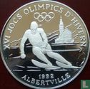 Andorra 10 diners 1989 (PROOF) "1992 Winter Olympics in Albertville" - Afbeelding 2