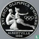 Andorra 20 diners 1988 (PROOF) "1992 Winter Olympics in Albertville" - Afbeelding 2