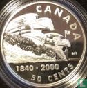 Canada 50 cents 2000 (PROOF) "160th anniversary First steeplechase held in North America" - Afbeelding 1