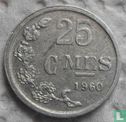 Luxembourg 25 centimes 1960 (medal alignment) - Image 1