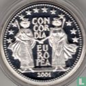 Andorra 10 diners 2001 (PROOF) "Concordia and Europa" - Image 2
