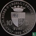 Andorra 10 diners 1998 (PROOF) "50th anniversary Universal Declaration of Human Rights" - Afbeelding 1