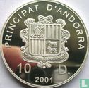 Andorra 10 diners 2001 (PROOF) "Europa" - Image 1