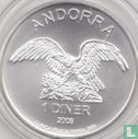 Andorra 1 diner 2008 - Afbeelding 1