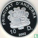 Andorra 10 diners 2002 (PROOF) "Mouflon" - Afbeelding 1