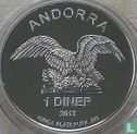 Andorra 1 diner 2013 - Image 1