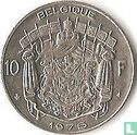 België 10 francs 1975 (FRA) - Afbeelding 1