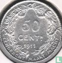 België 50 centimes 1911 (NLD) - Afbeelding 1