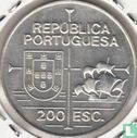 Portugal 200 escudos 1992 (argent) "450th anniversary Discovery of California" - Image 2