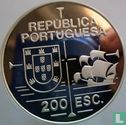 Portugal 200 escudos 1992 (PROOF - zilver) "450th anniversary Discovery of California" - Afbeelding 2