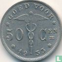 Belgium 50 centimes 1933 (NLD) - Image 1