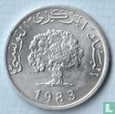 Tunesien 5 Millim 1983 - Bild 1