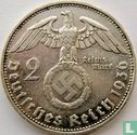 Duitse Rijk 2 reichsmark 1936 (G) - Afbeelding 1