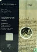 Andorra 2 euro 2019 (coincard - Govern d'Andorra) "600 years Consell de la Terra" - Afbeelding 2