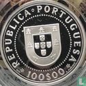 Portugal 100 escudos 1990 (PROOF) "350 years Restoration of Portuguese independence" - Afbeelding 2