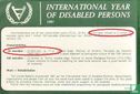 Portugal 25 escudos 1984 "International year of Disabled Persons 1981" - Image 3