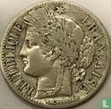 France 1 franc 1871 (small K) - Image 2