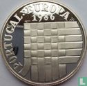 Portugal 25 escudos 1986 (PROOF) "Portuguese admission to European Economic Community" - Afbeelding 1