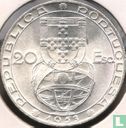 Portugal 20 escudos 1953 "25th Anniversary of Financial Reform" - Afbeelding 1