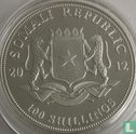 Somalia 100 Shilling 2012 (ungefarbte) "Elephant" - Bild 1