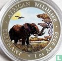 Somalië 100 shillings 2019 (gekleurd) "Elephant" - Afbeelding 2