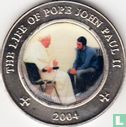 Somalië 25 shillings 2004 "Pope speaking with a believer" - Afbeelding 1
