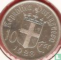 Portugal 10 escudos 1928 "Battle of Ourique in 1139" - Afbeelding 1