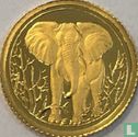 Somalië 200 shillings 2004 (PROOF) "African elephant" - Afbeelding 2